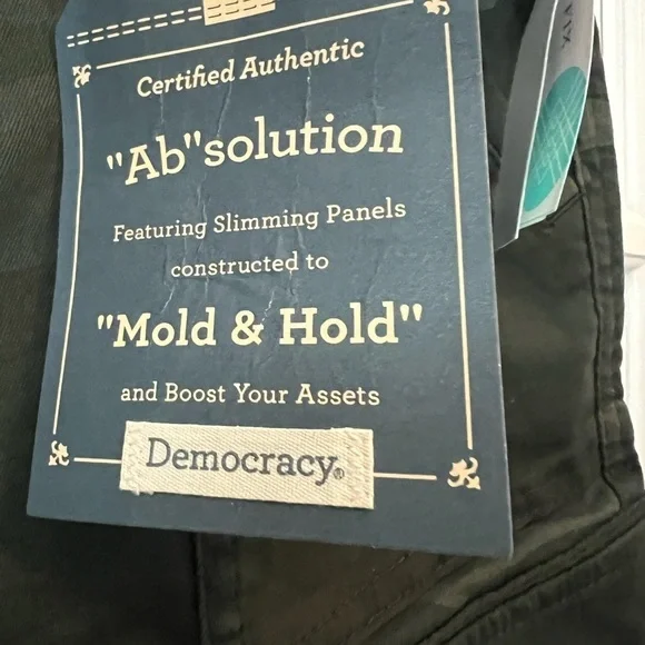 Democracy ab solution utility roll cuff pants size 6 NWT - Picture 4 of 10